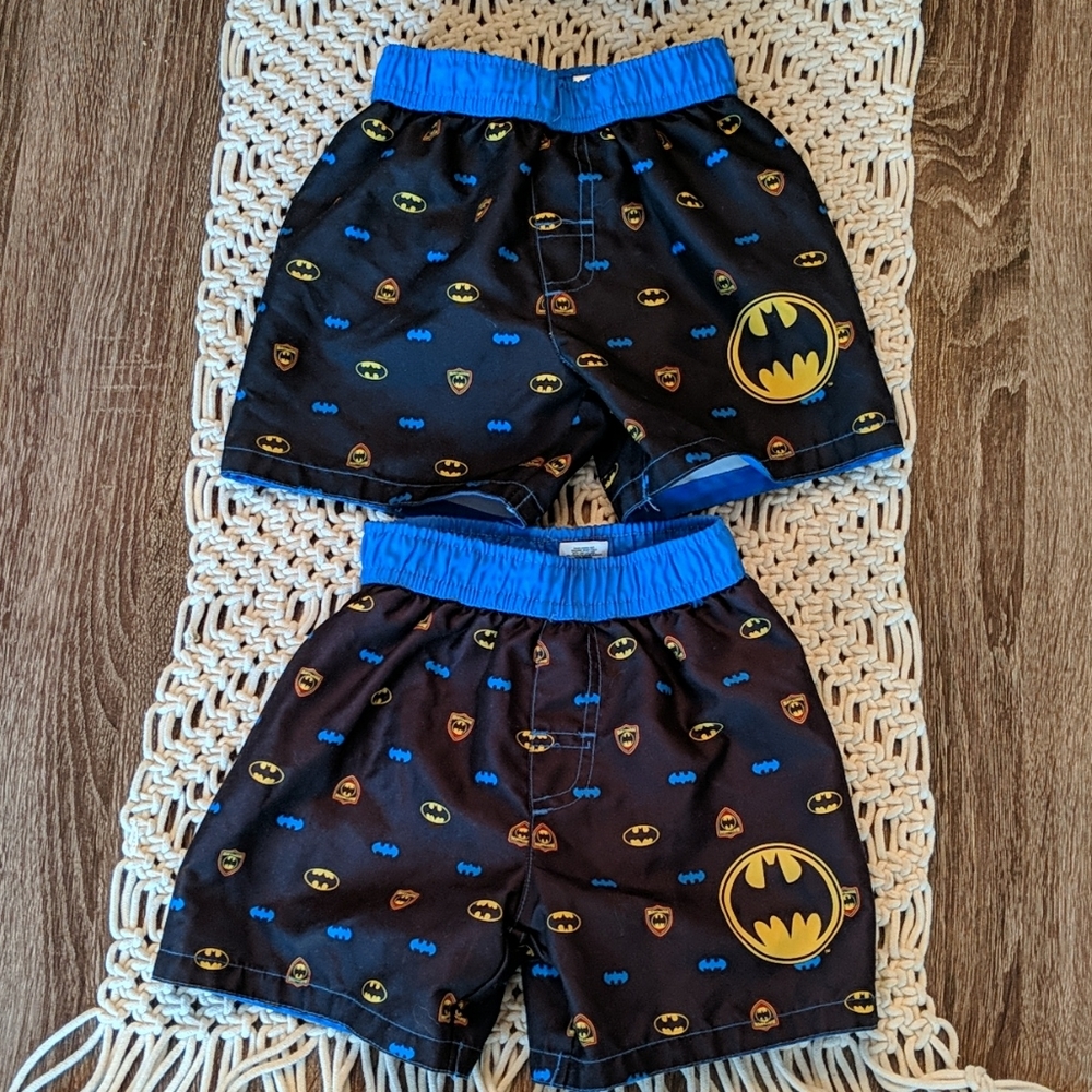 Batman swim trunks boys 18 months EUC - Picture 1 of 5